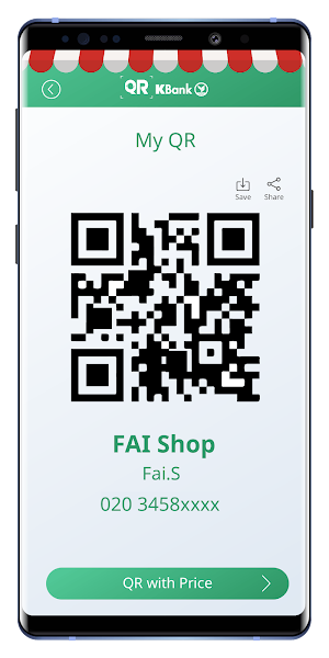 QR KBank Shop Screenshot 3