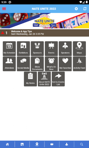 NATE Events Screenshot 1