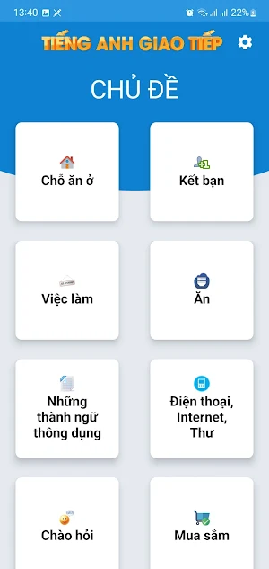 Tiếng Anh giao tiếp Screenshot 1