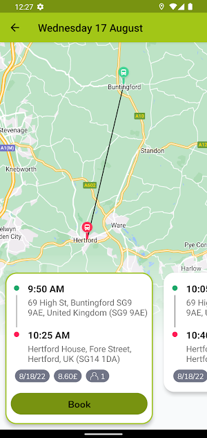 Dial a Ride Hertfordshire Screenshot 3