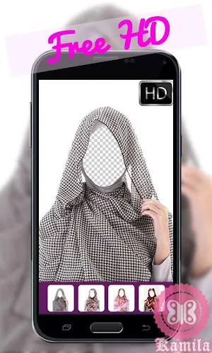 Hijab Beauty Camera Screenshot 3