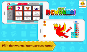 Buku Gambar dan Mewarnai untuk Anak Screenshot 1