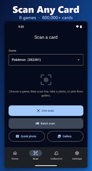 All TCG Card Scanner Screenshot 0