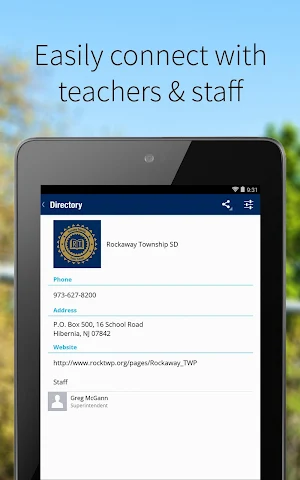 Rockaway Township SD Screenshot 1
