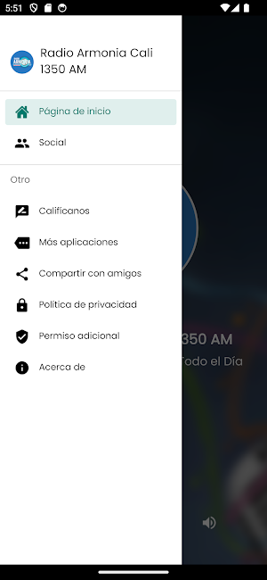 Radio Armonia Cali 1350 AM Screenshot 1