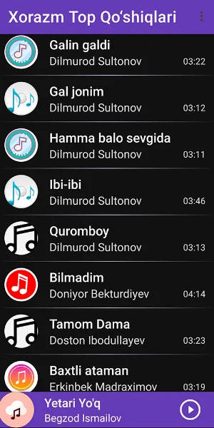 Xorazm  Qo‘shiqlari Screenshot 0
