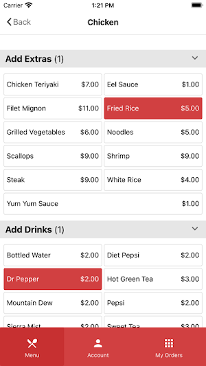 Dora Hibachi Express Screenshot 3
