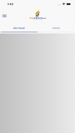 ShopIngressos Screenshot 1