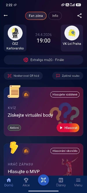 VolleyFans Screenshot 2