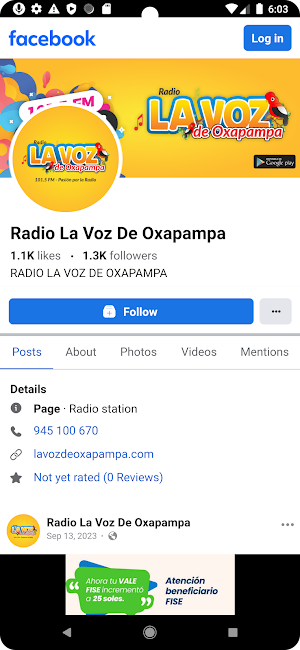 La Voz de Oxapampa Radio Screenshot 3