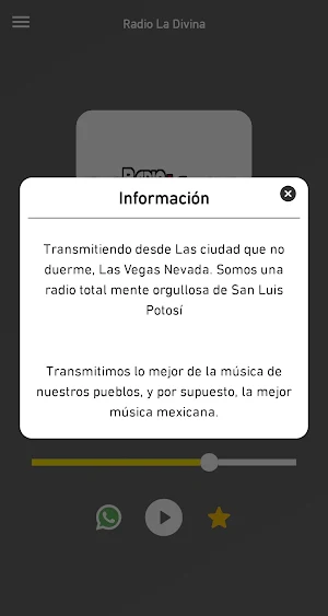 Radio La Divina Screenshot 2