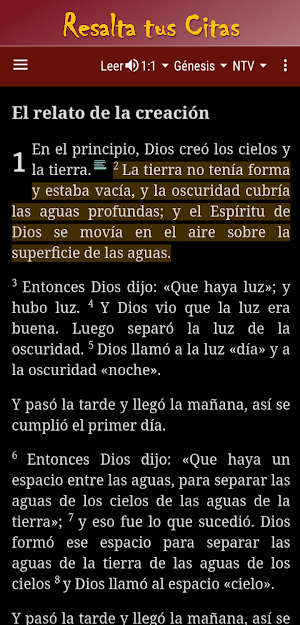 Nueva Traducción Viviente Screenshot 1