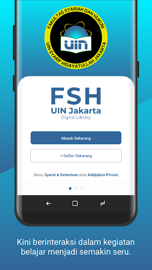 FSH UIN Jakarta Library Screenshot 0