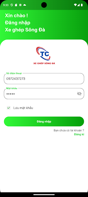 Xe ghép Sông Đà 89 Screenshot 0