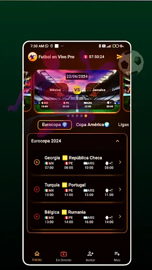 Futbol en Vivo Pro Screenshot 0