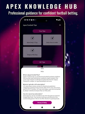 Apex Football Tips Screenshot 1