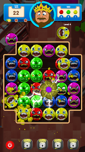 POP Germs - Match 3 Game Screenshot 0
