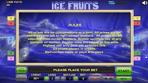 Ice Fruits Slot Machine Screenshot 3