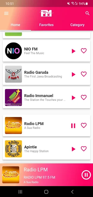 FM.sr Official Suriname Radio Screenshot 1