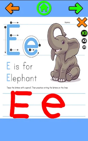 Letter Tracing For Kids Screenshot 1