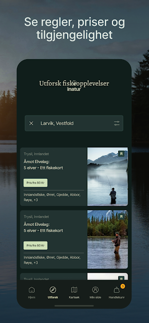 Napp - Inatur Fishing Licenses Screenshot 2