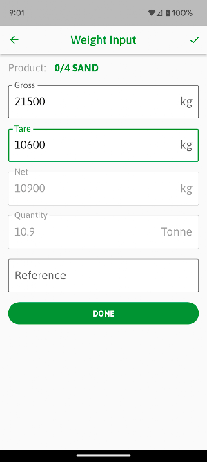 Weighsoft Go Screenshot 3