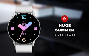 Huge Summer Watch Face Screenshot 0