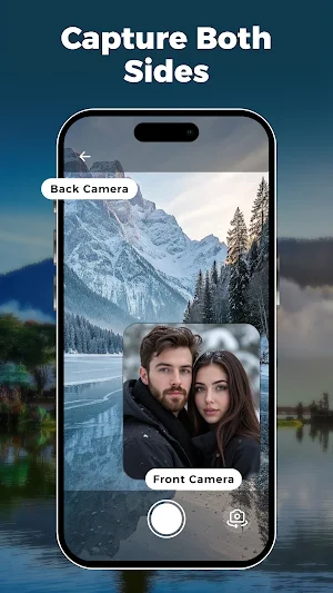 Dual Camera Front & Back Side Screenshot 1