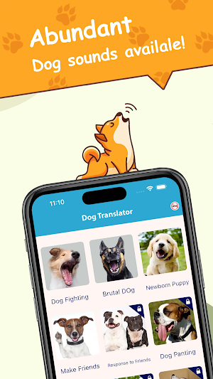 Cat & Dog Translator Pet Sound Screenshot 0