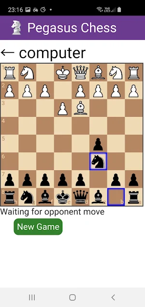 Pegasus Chess Screenshot 2