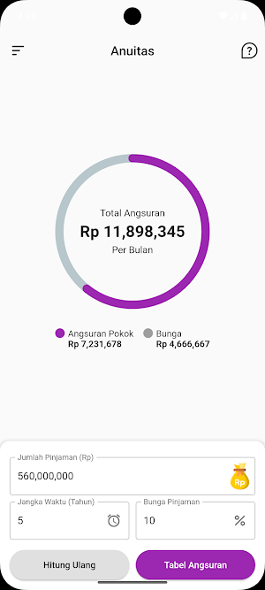 Dahper - Hitung KPR Mudah Screenshot 1
