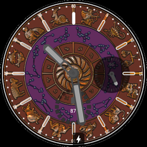 Zodiac symbol WatchFace Screenshot 1