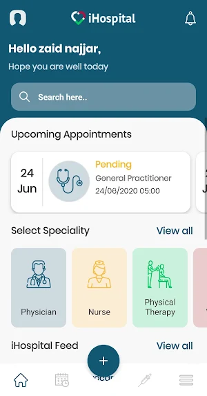 iHospital | Home Healthcare Screenshot 1