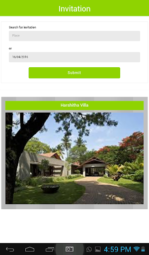 Invitation Screenshot 2