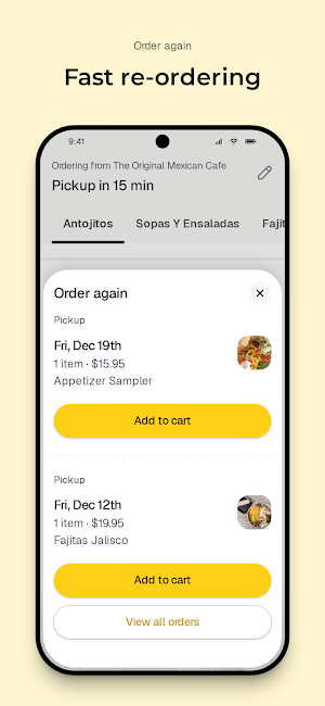 The Original Mexican Cafe TX Screenshot 3