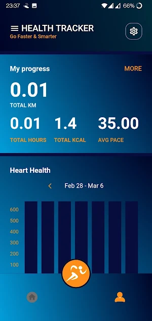 Health Tracker Screenshot 1