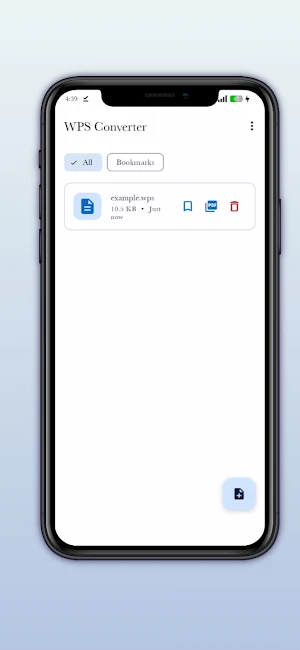 WPS to PDF Converter Screenshot 2