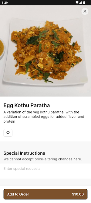 Curry On Indian Cuisine Screenshot 2