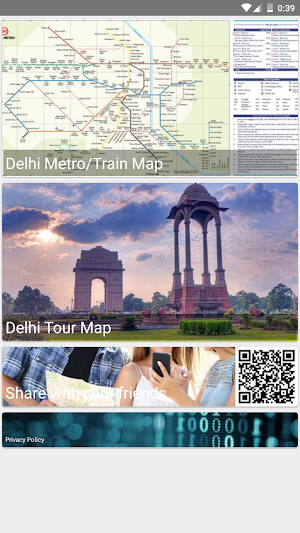 Delhi Metro Route Map (Offline) Screenshot 0