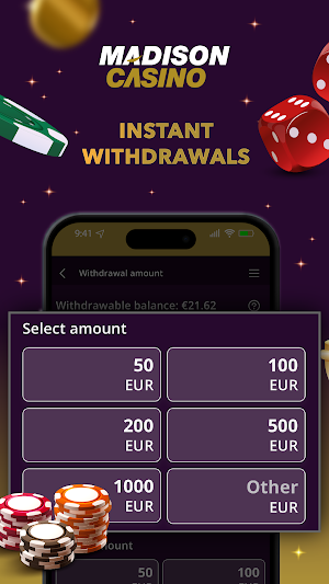 Madison Casino Online Belgium Screenshot 3