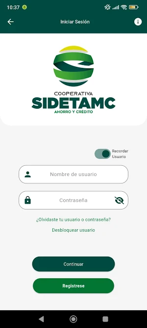 Sidetamc Móvil Screenshot 1