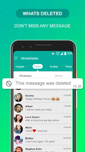 WhatsDelete-Recover Deleted Message & Status Saver Screenshot 2