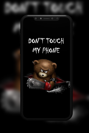 Don't Touch My Phone Wallpaper Screenshot 1