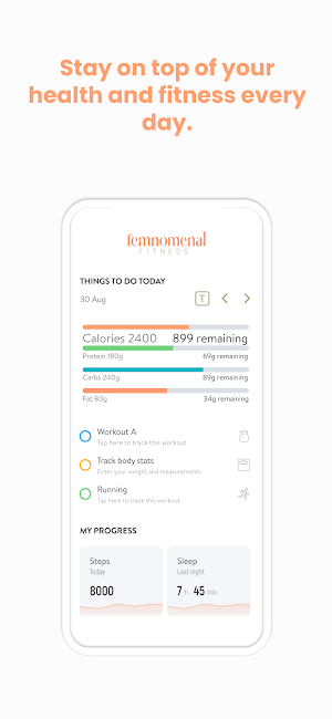 Femnomenal Fitness Screenshot 1