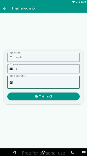 Shopping Planner screenshot 6