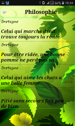 Proverbes du Monde Screenshot 2