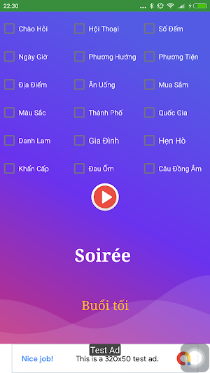 Học Tiếng Pháp Qua Trắc Nghiệm Screenshot 2