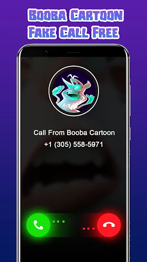 Booba Cartoon Prank Video Call Screenshot 1