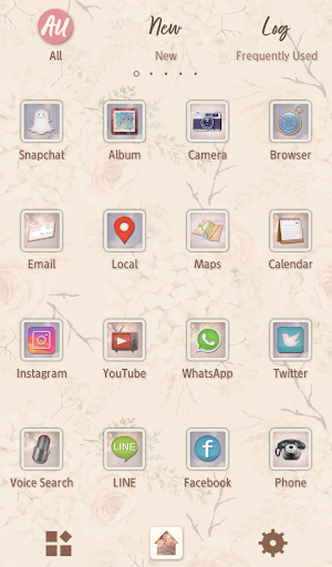 Beautiful Wallpaper Dried Flowers Watercolor Theme Screenshot 2
