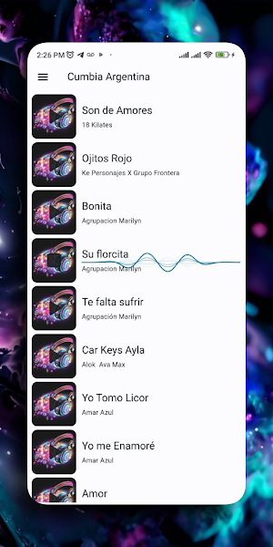 Sounds of Cumbia Argentina Screenshot 2